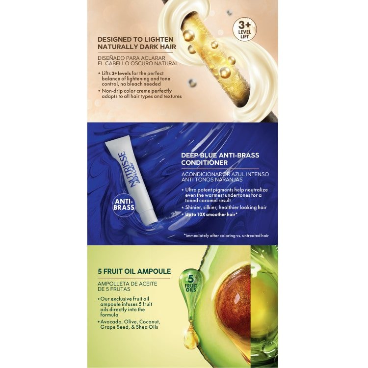 lc3 – aufhellende blonde haarfarbe – tres leches
