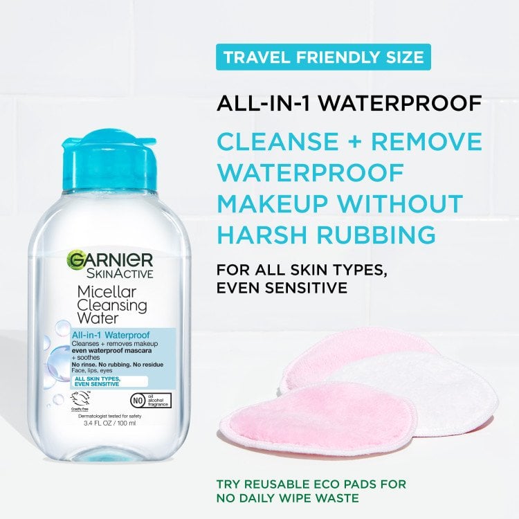 mizellen-reinigungswasser all-in-1 wasserfester make-up-entferner
