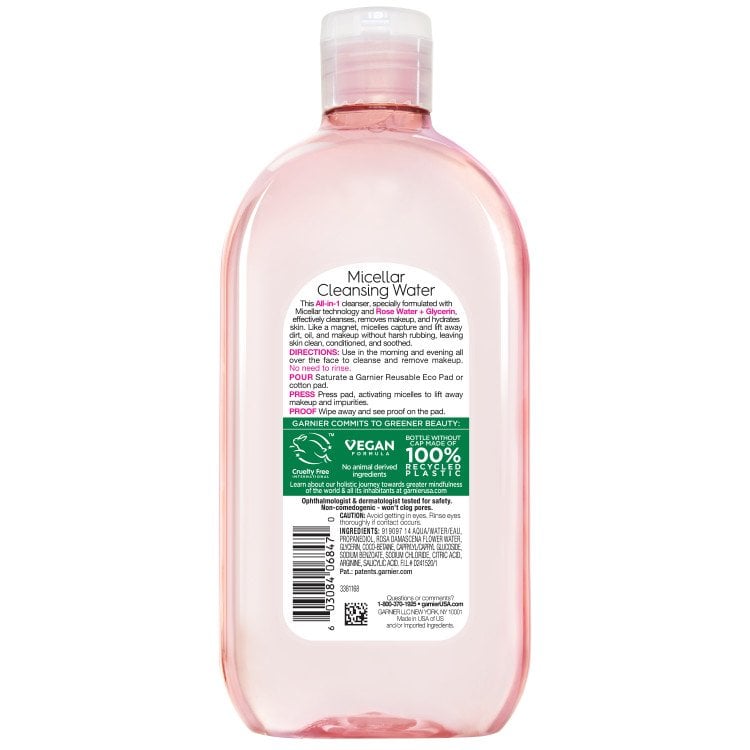 mizellen-reinigungswasser mit rosenwasser