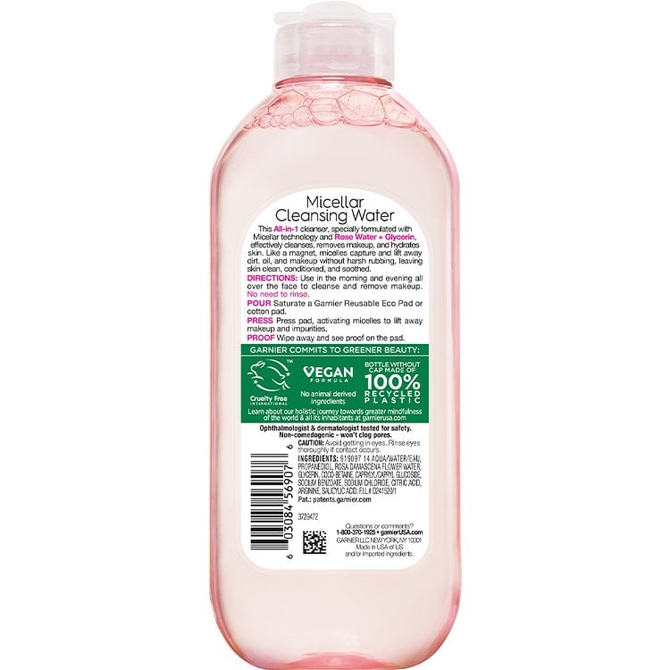 mizellen-reinigungswasser mit rosenwasser