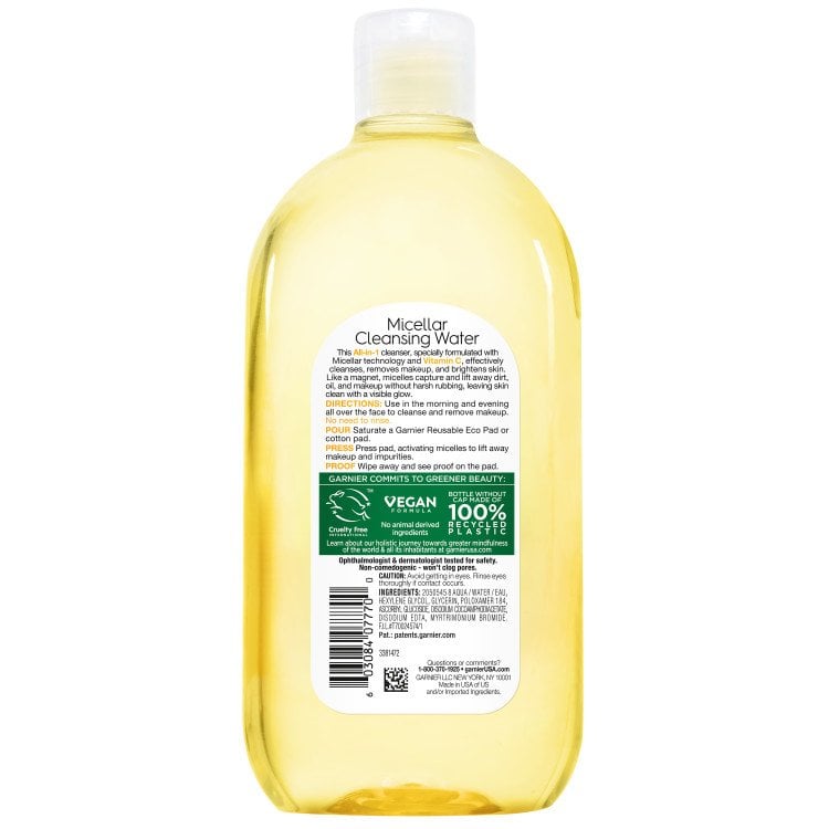 mizellen-reinigungswasser mit vitamin c