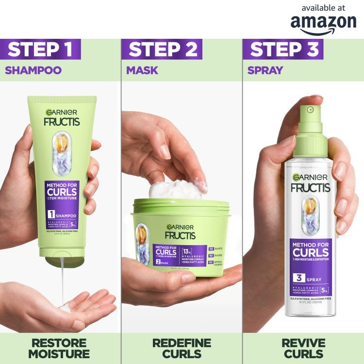 methode für locken-revitalisierungsspray